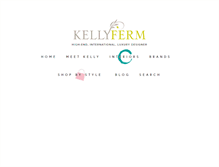 Tablet Screenshot of kellyferm.com